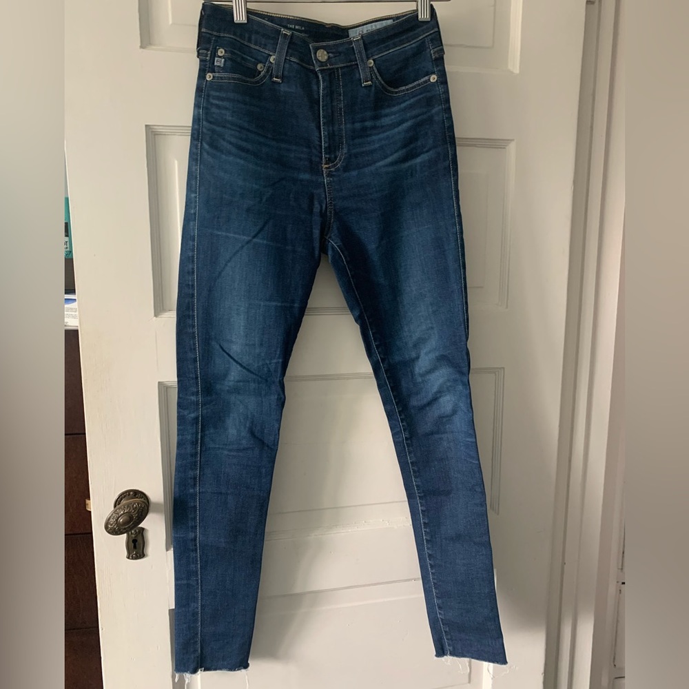 AG Mila Super High-rise Skinny Jeans